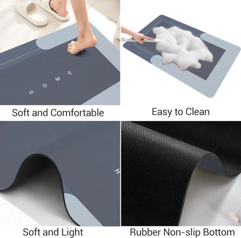 Square Bathroom Mat Bath