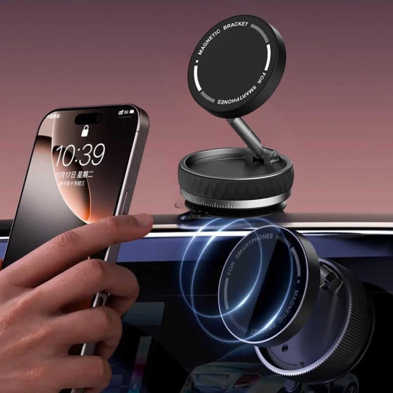 Vacuum Magnetic Phone Holder