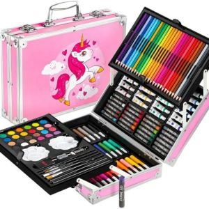 Colour Plastic Deluxe Art Set Box